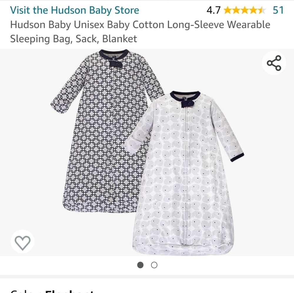 Sleep Sack Hudson Baby
